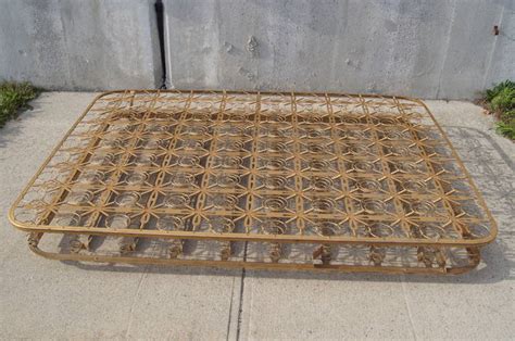 vintage metal box springs for sale|vintage metal coil bed spring.